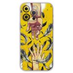 Hands And Feather Mobile Skin