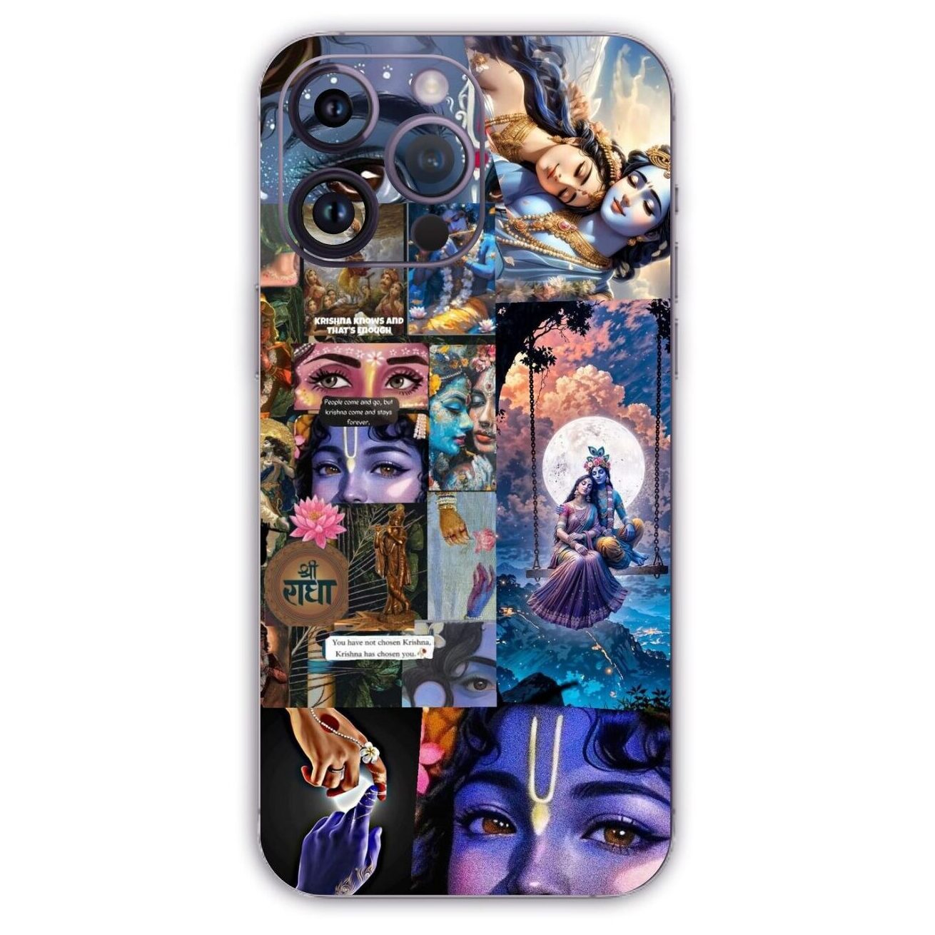 Radha Krishna Mobile Skin